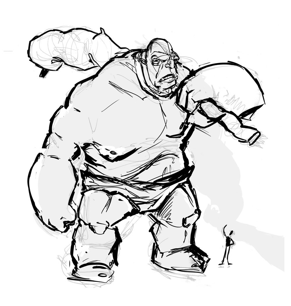 Людоед раскраска для детей