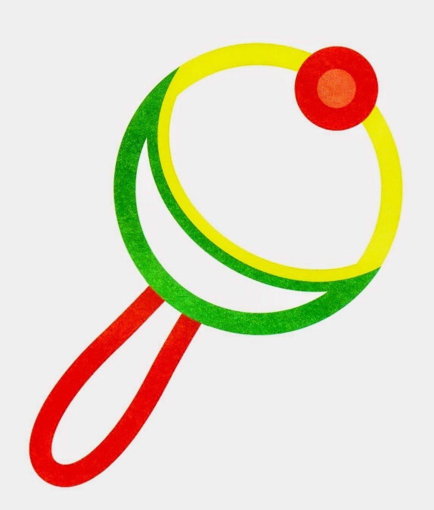 Погремушка раскраска