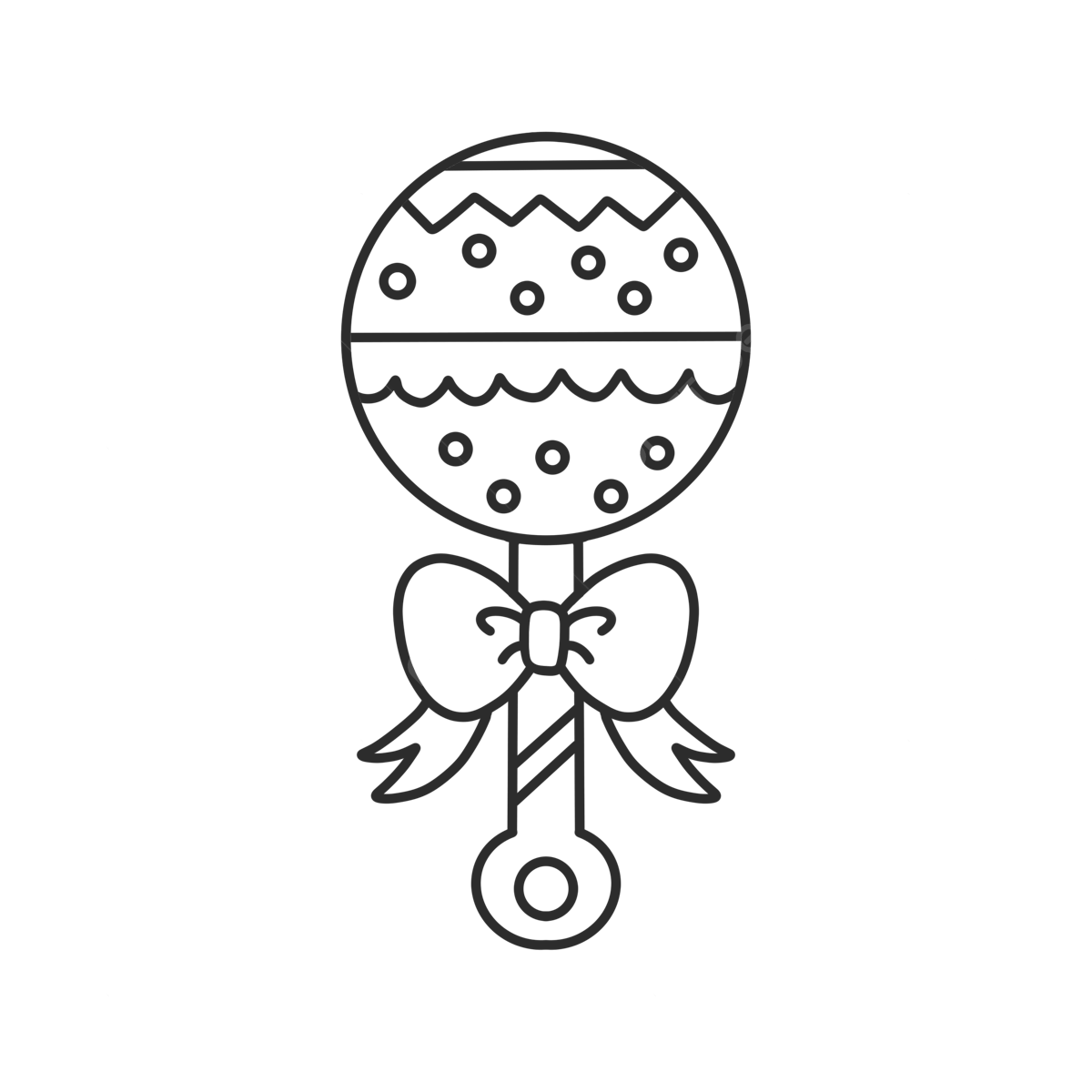 Детские принадлежности для новорожденных раскраска