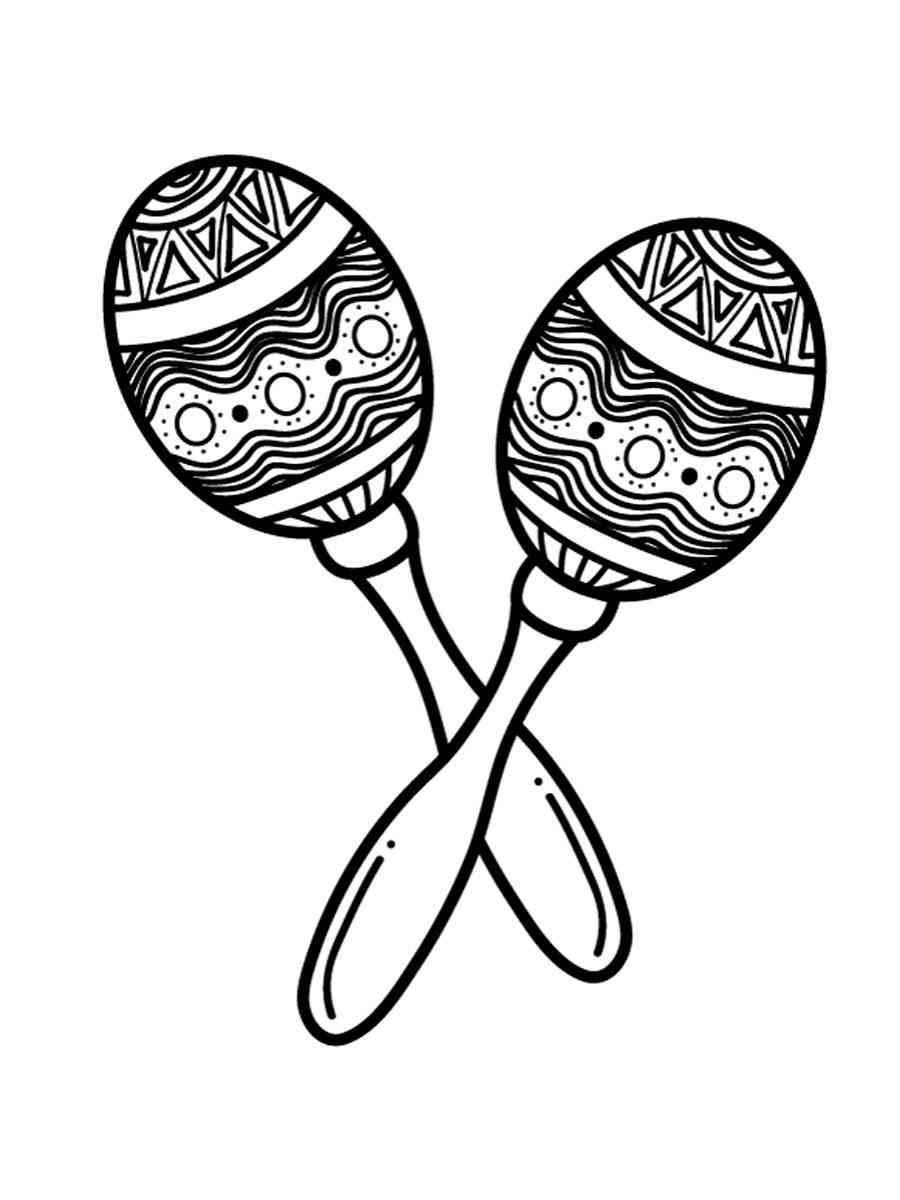 Погремушка рисунок Винтаж