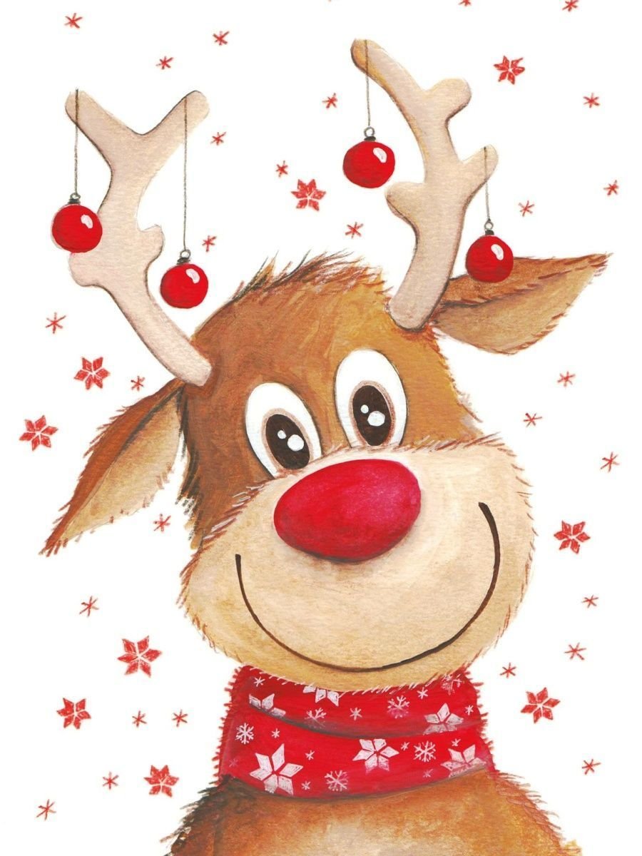 Рисование снеговика