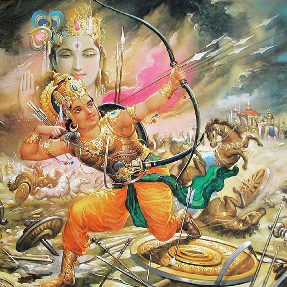 Махабхарата иллюстрации