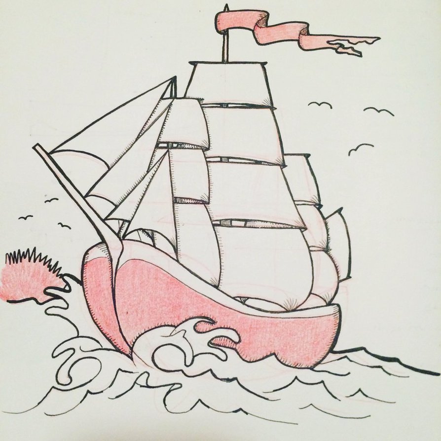 Алые паруса рисунок легко. Иллюстрация к рассказу Алые паруса для срисовки. Нарисовать иллюстрацию к повести Алые паруса. Корабль рисунок. Парусник рисунок карандашом.