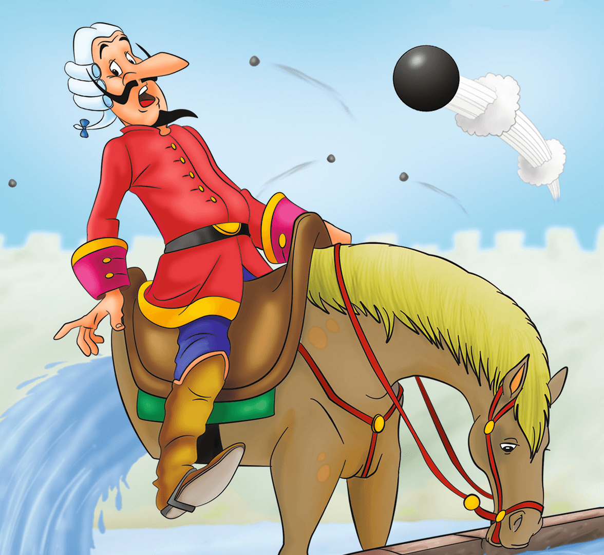 Мюнхгаузен мультфильм