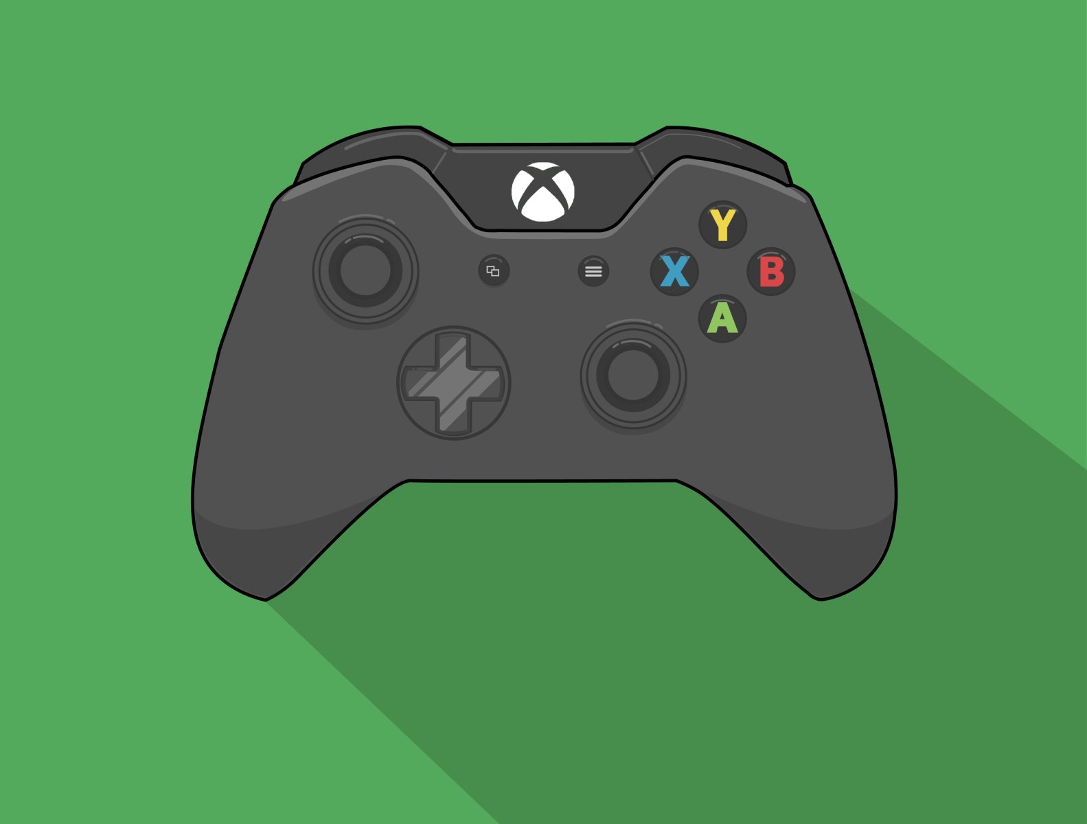 Зеленый джойстик. Xbox 360 Controller vector Black. Геймпад Xbox one fat. Xbox one Controller Black. Пиксельный джойстик Xbox.