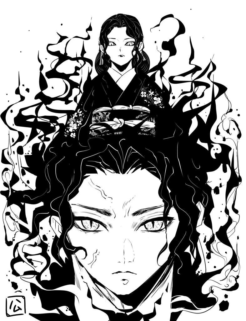 Мудзан рисунок