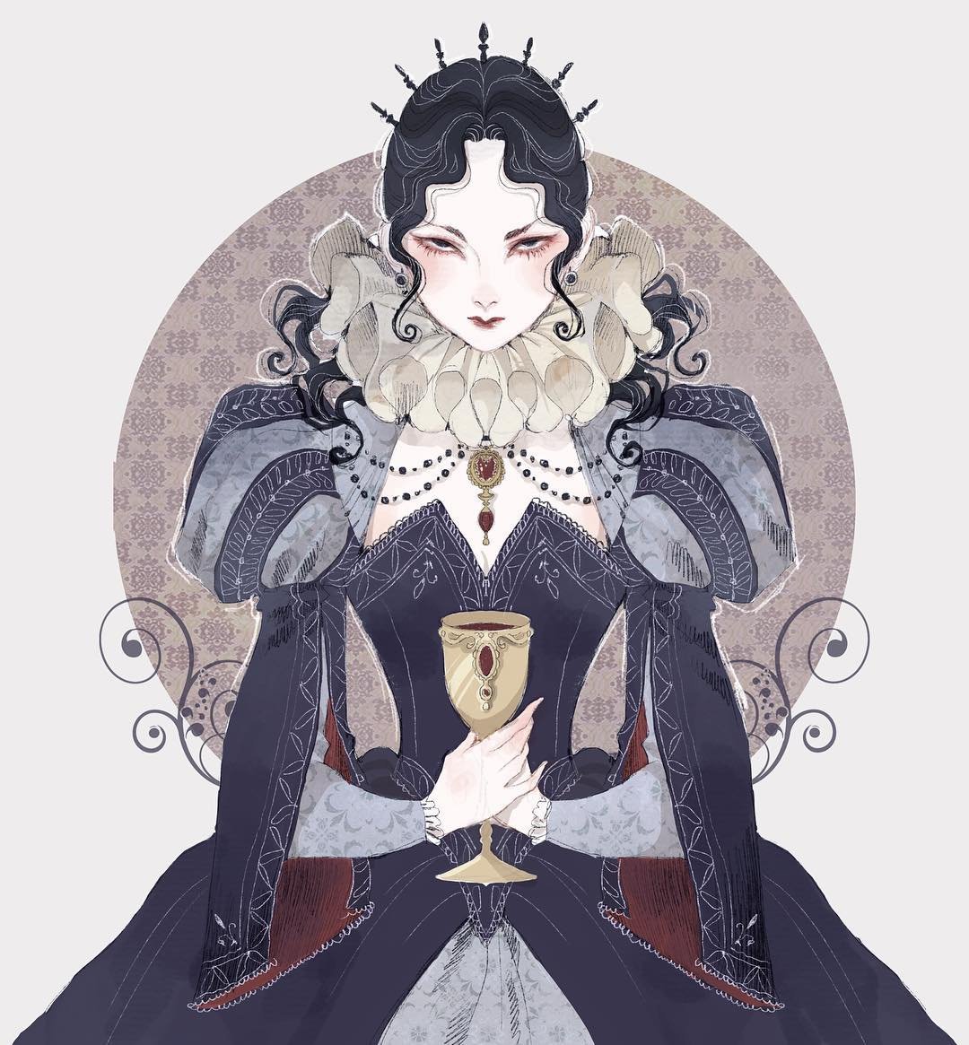 Графиня Елизавета Батори арт