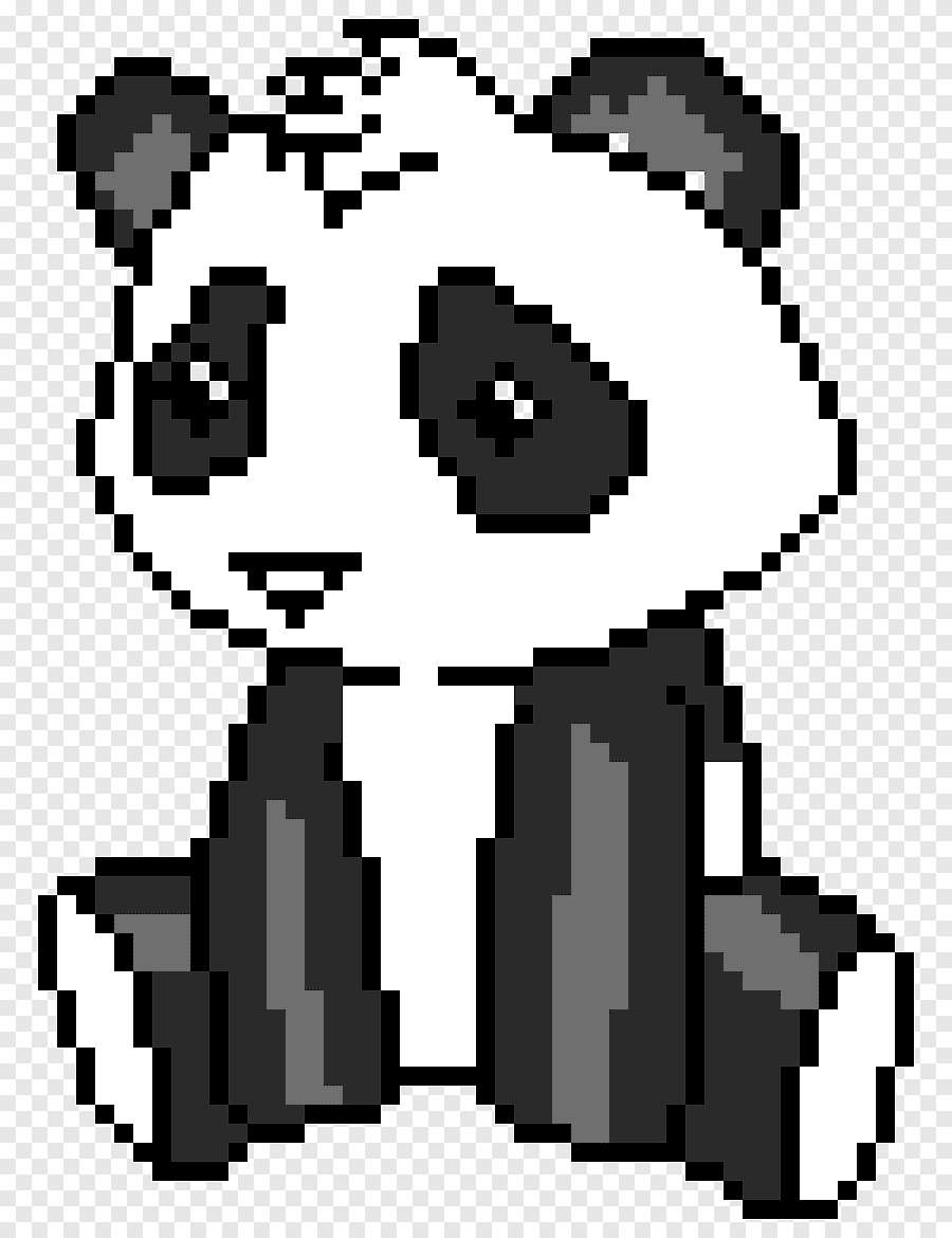 Панда рисунок