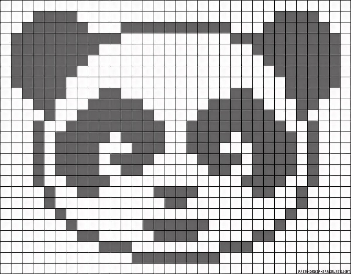 Вышивка крестиком Панда