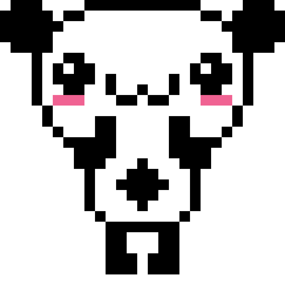 Панда вышивка крестом