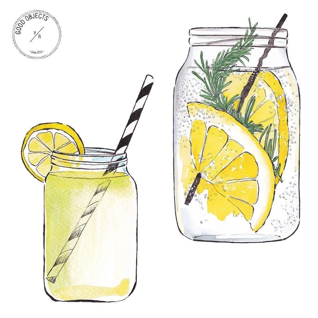 Лимонад рисунок