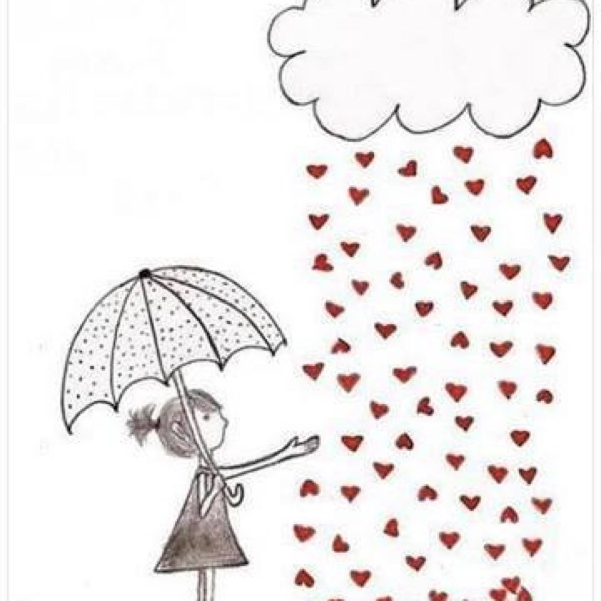 Рисунки для ЛД легкие любовь