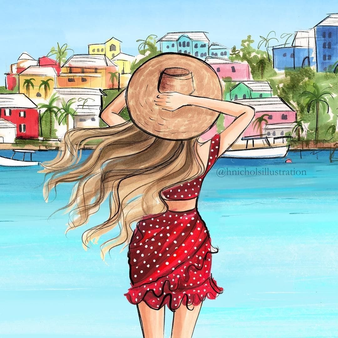 Нарисовать девушку