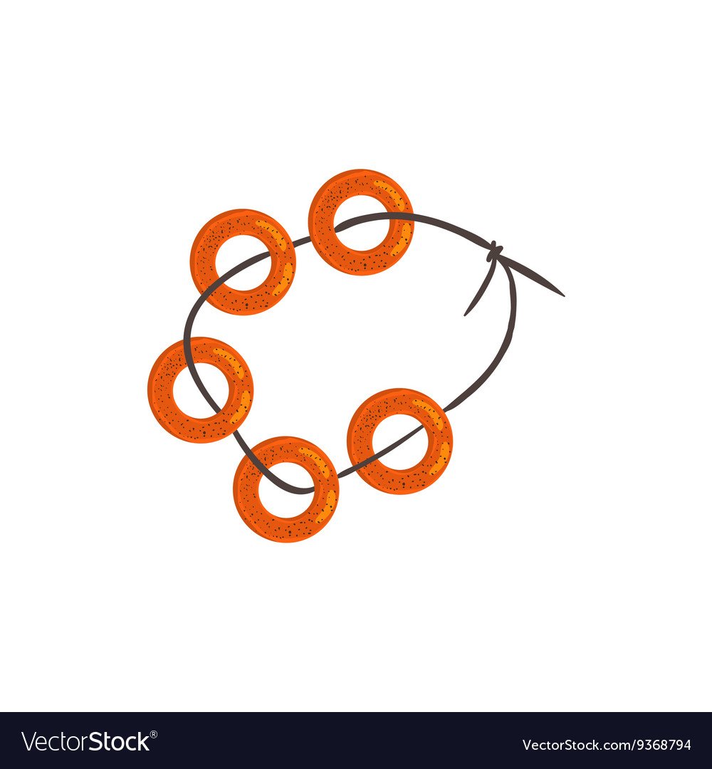 Рисование баранки для детей