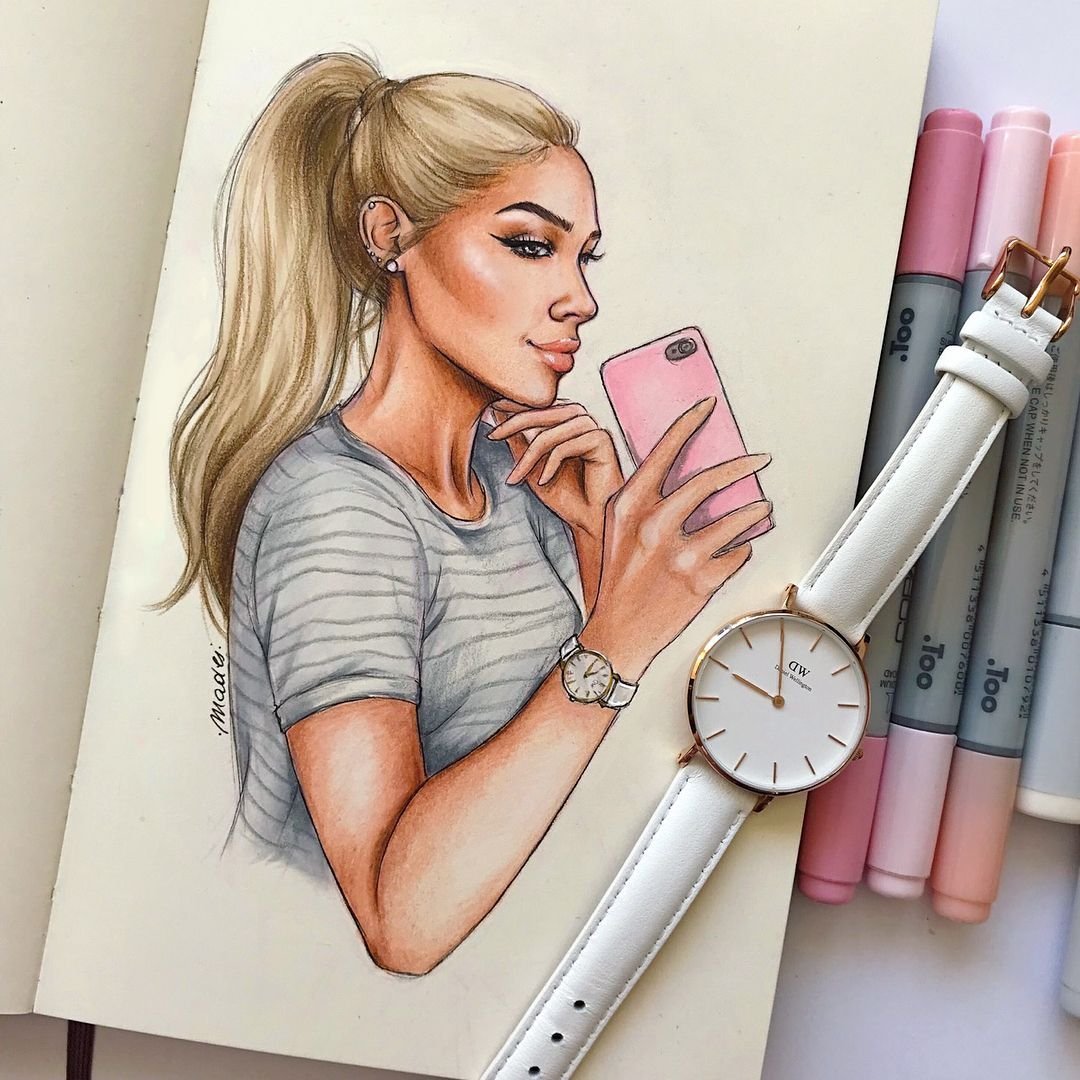 Идеи для скетчбука осень