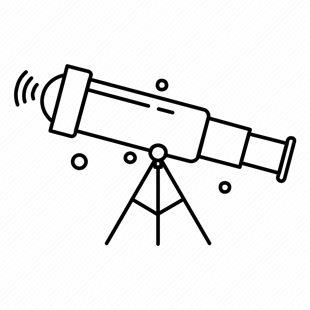 Телескоп карандашом