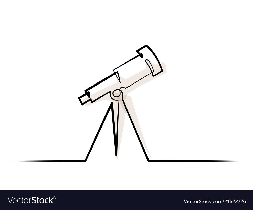 Подзорная труба раскраска для детей