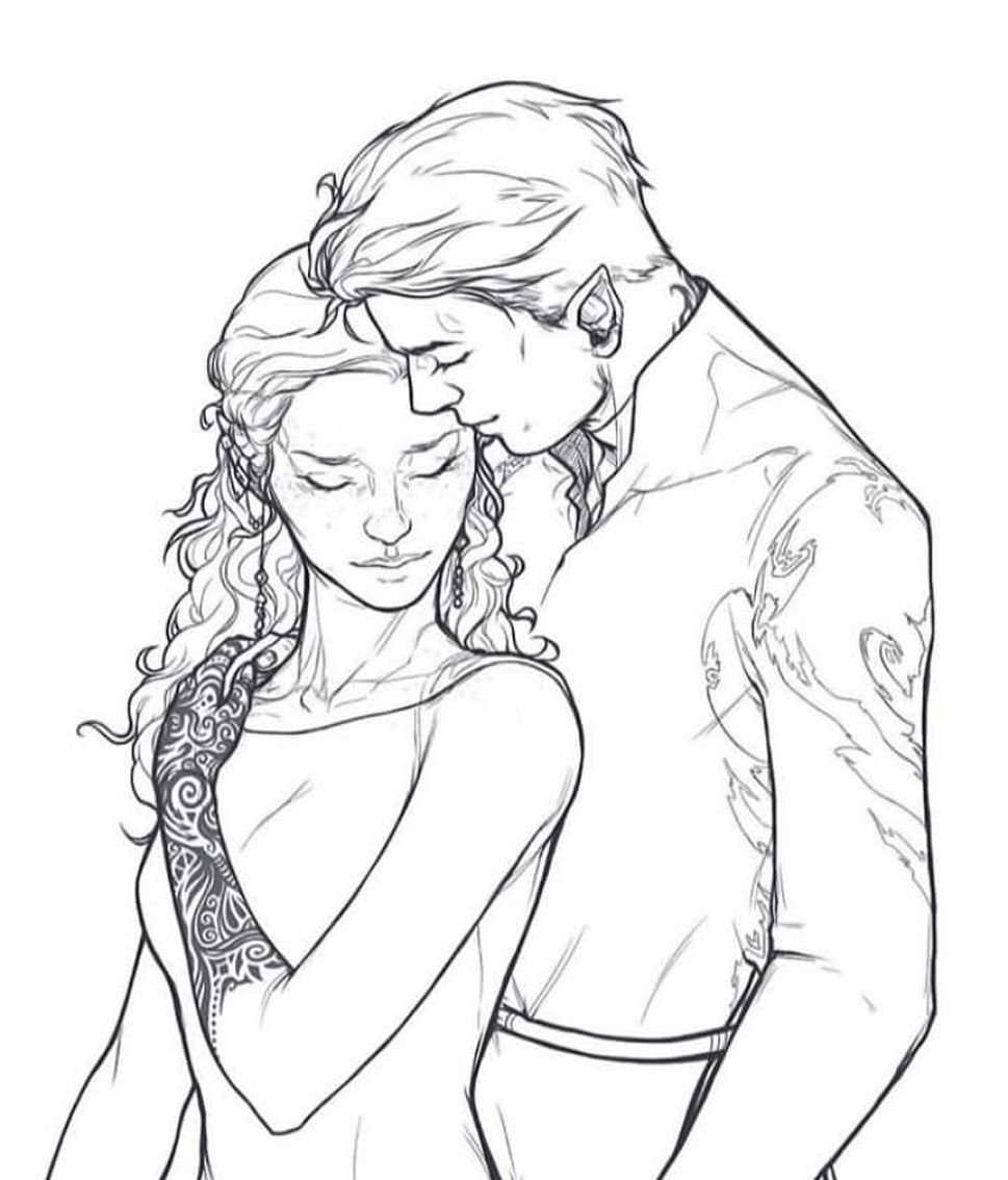 Королевство шипов и роз карта