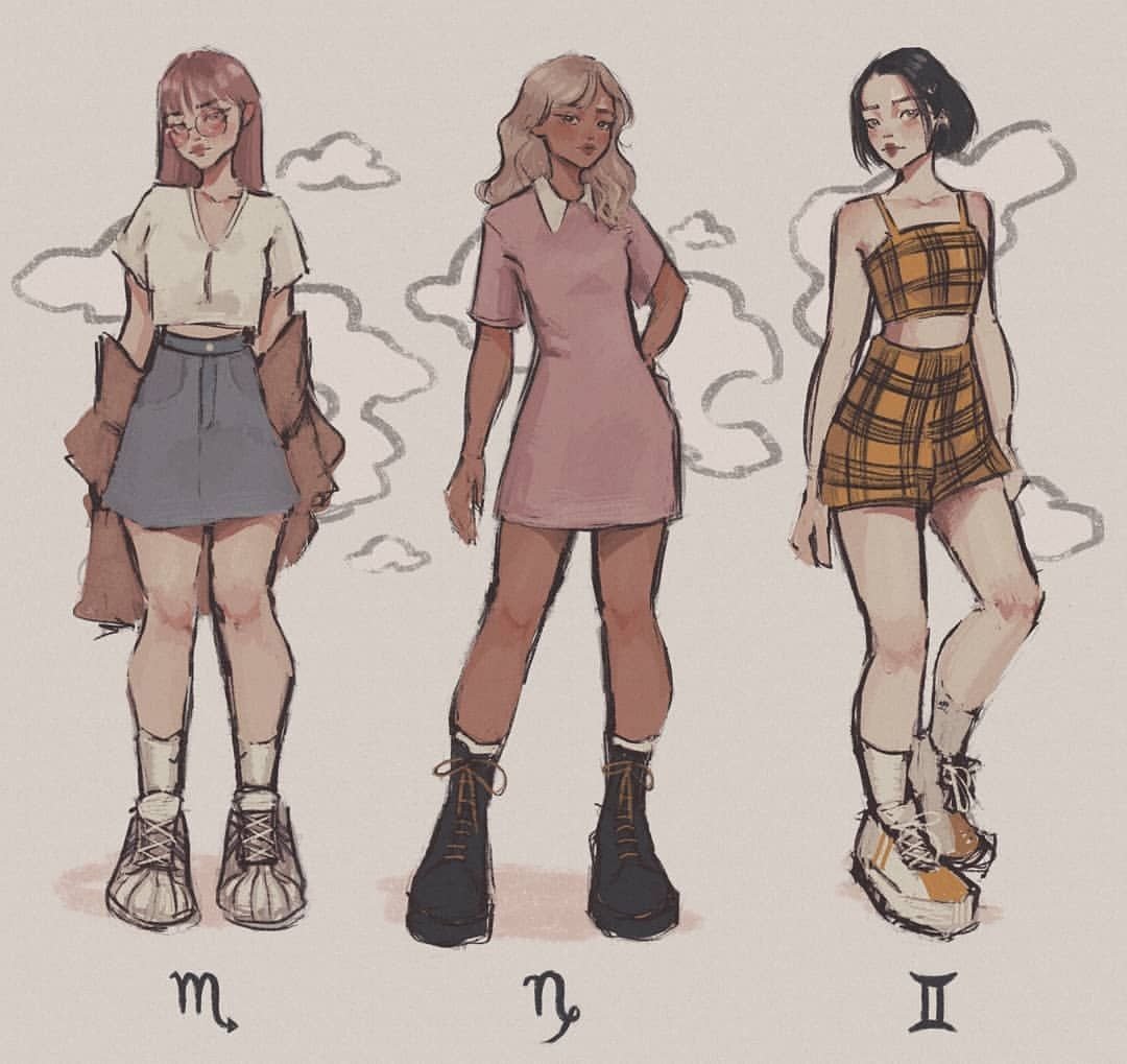 Пинтерест референсы одежды