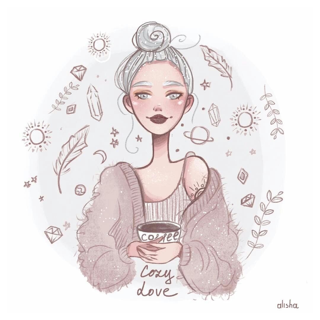 Рисунки для скетчбука девушки