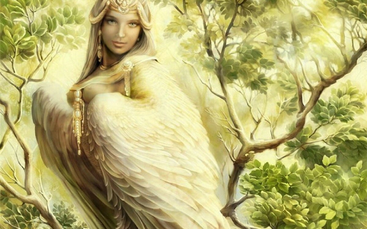 Сирин роспись Великоустюжская