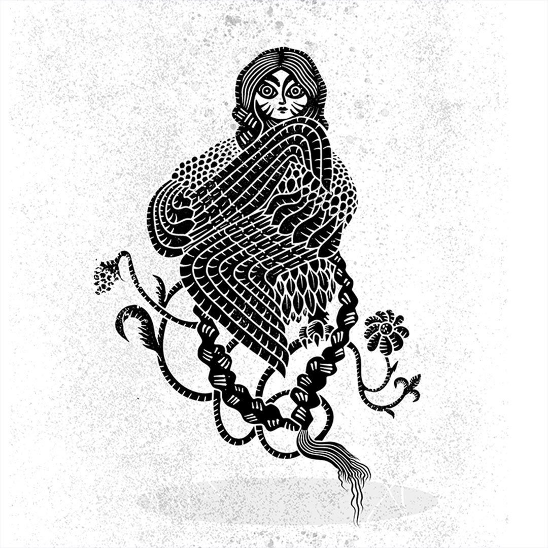 Птица Гамаюн вектор