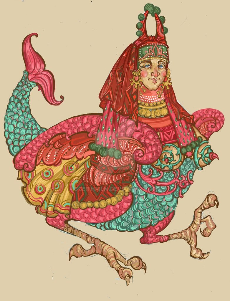 Птица Сирин Вертинская