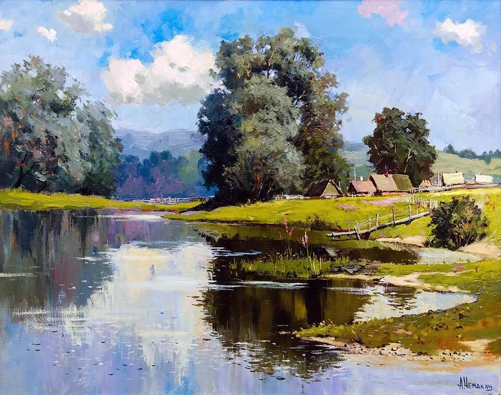 Чемакин а художник картины