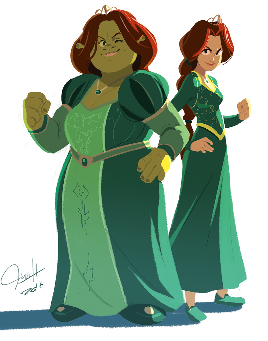 Принцессы Диснея Фиона