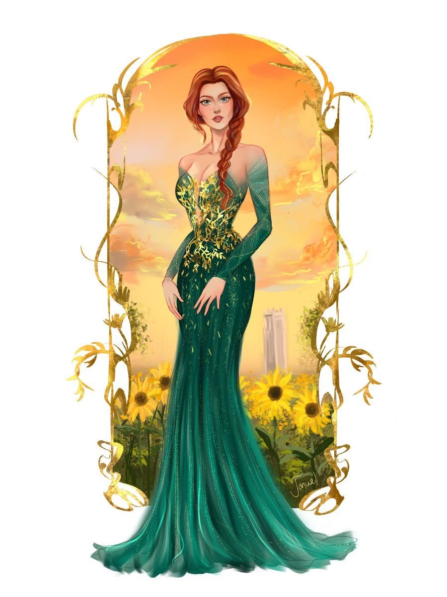 Фиона из Шрека раскраска