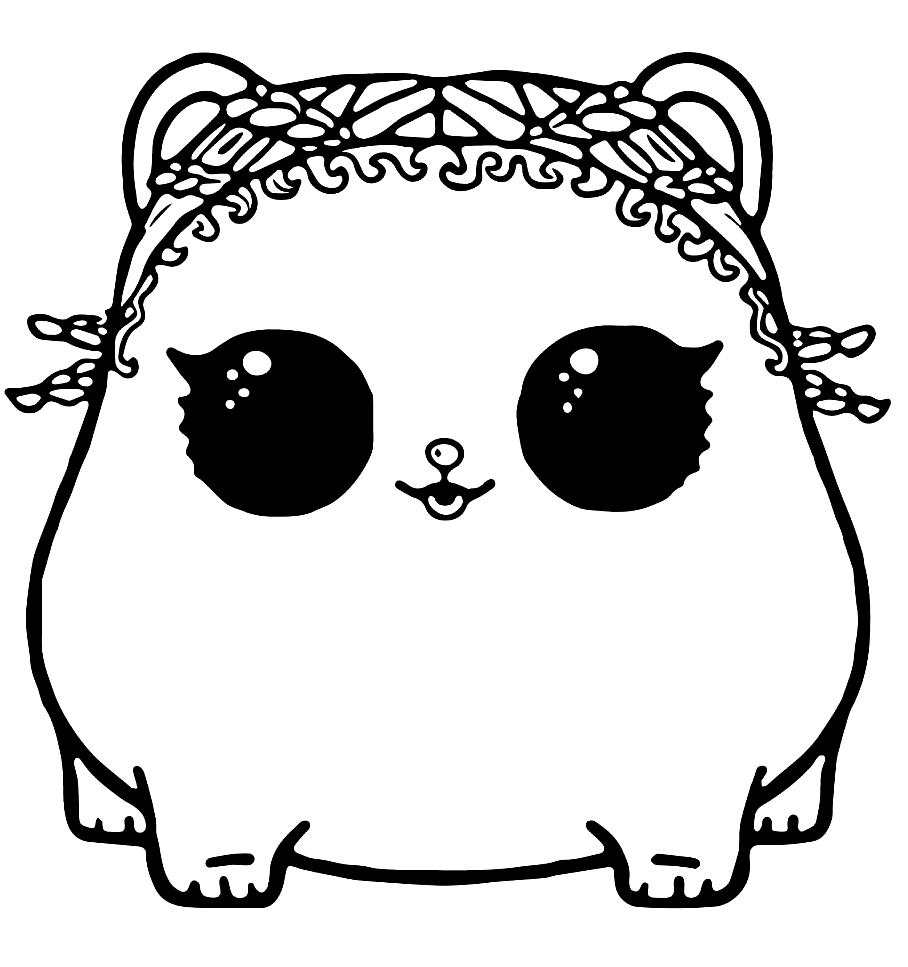 Раскраска Littlest Pet shop