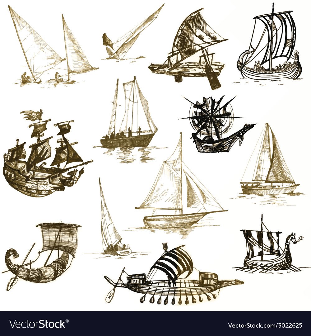 Корабли разных эпох