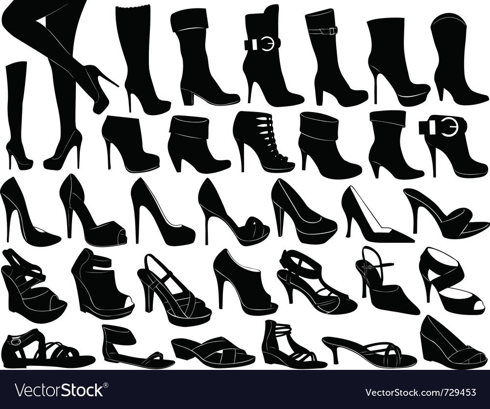 Туфли в графике