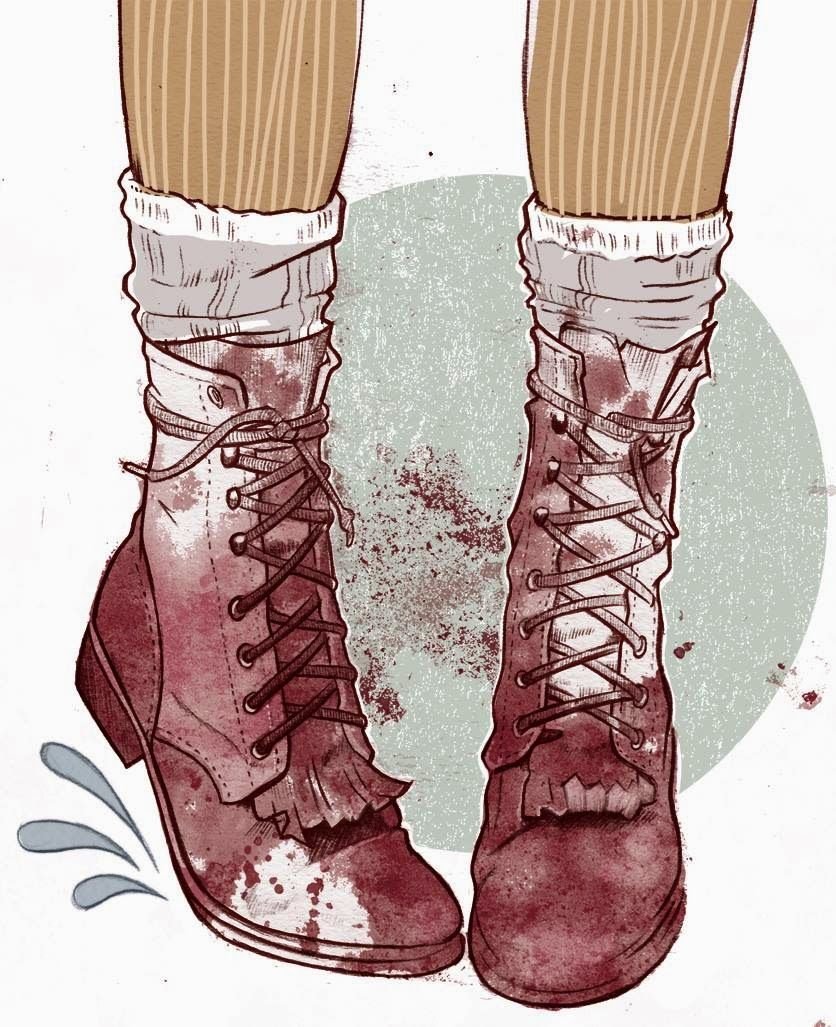 Ботинки арт