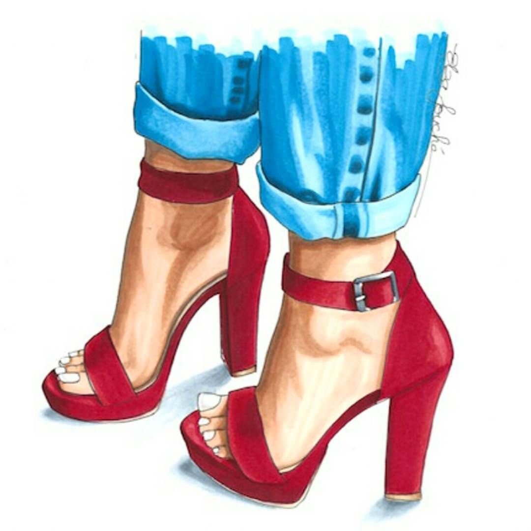 Ноги в туфлях арт