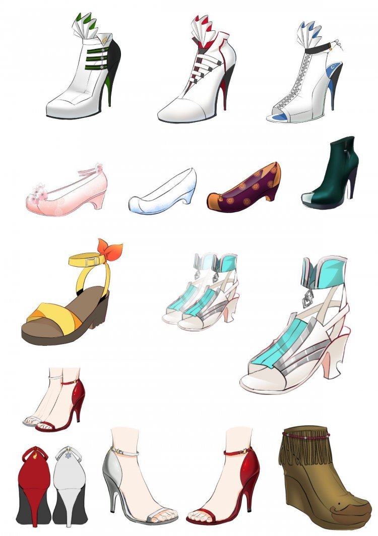 Ботинки для персонажа