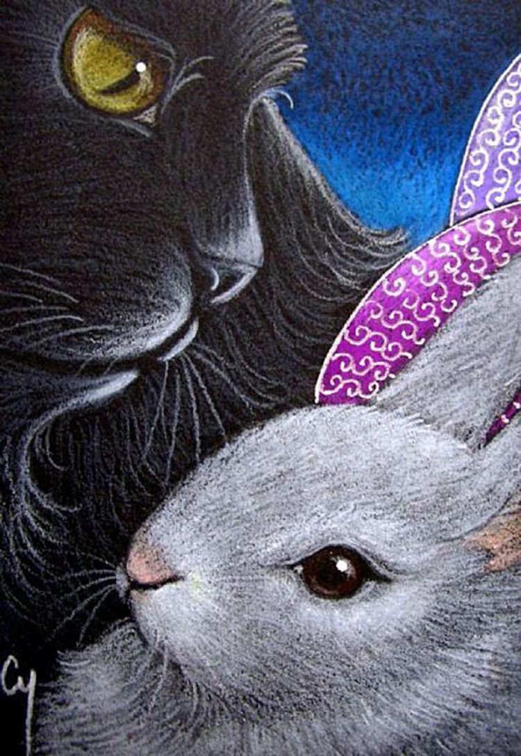 Стикеры ВК заяц