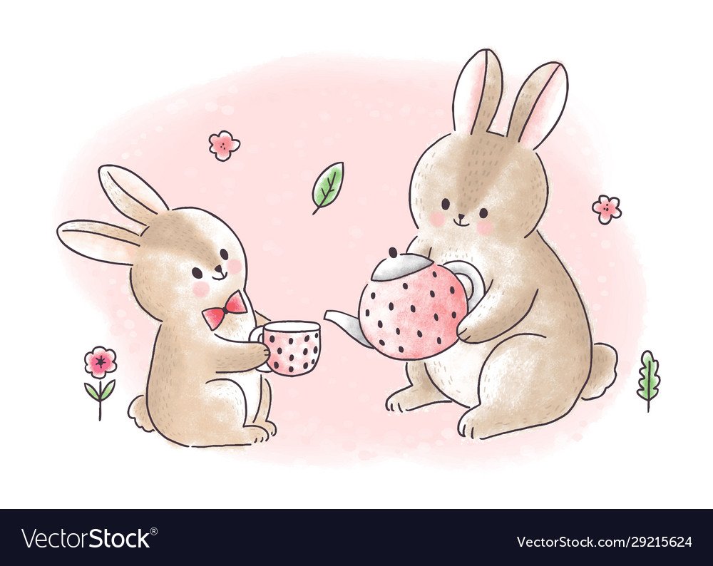 Мама зайчиха и Зайчонок