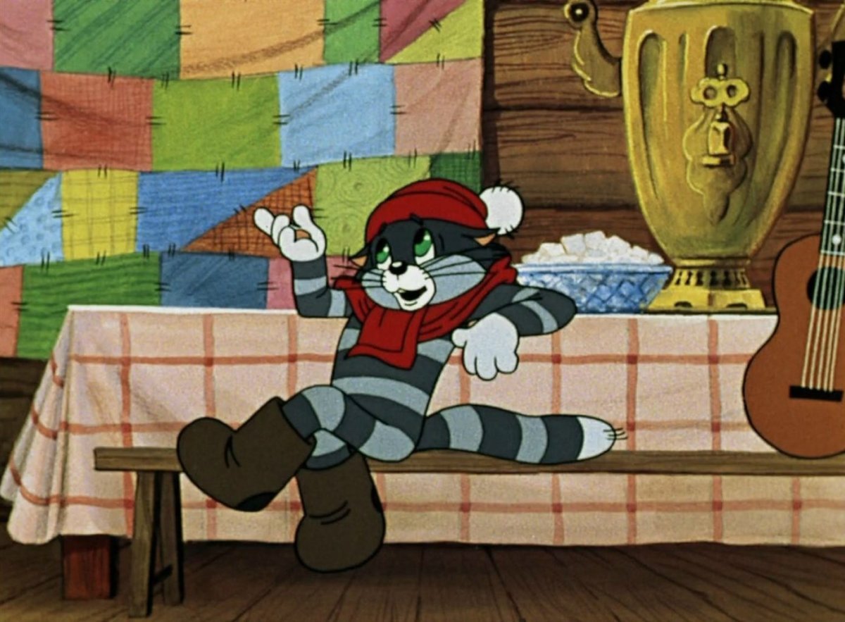 Матроскин на машинке