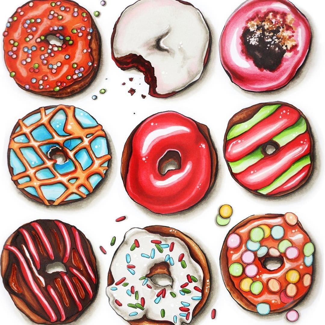 Пончик арт