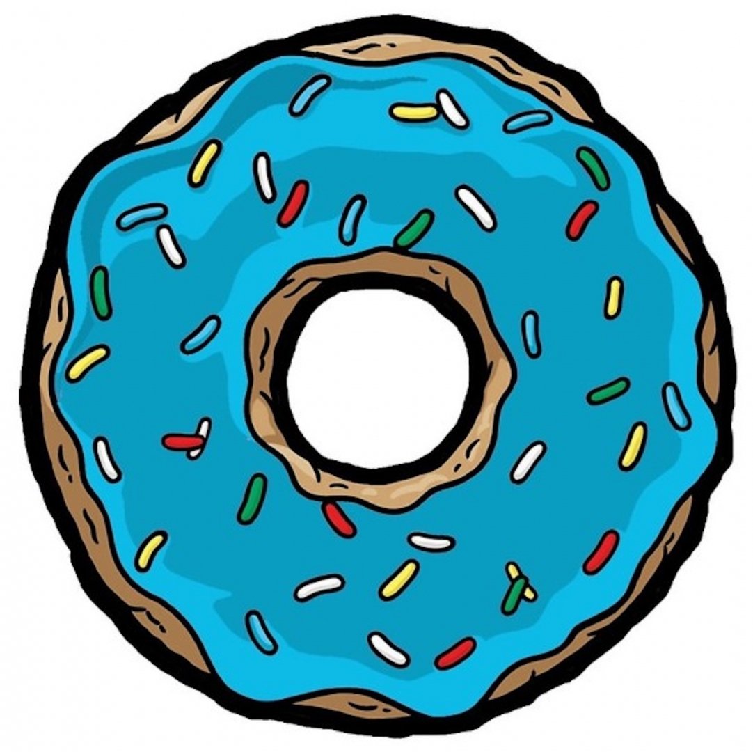 Нарисовать пончик