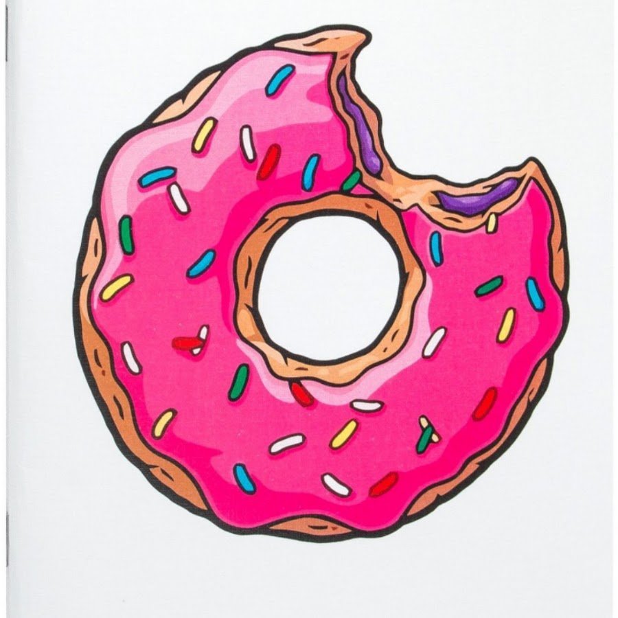 Нарисовать пончик