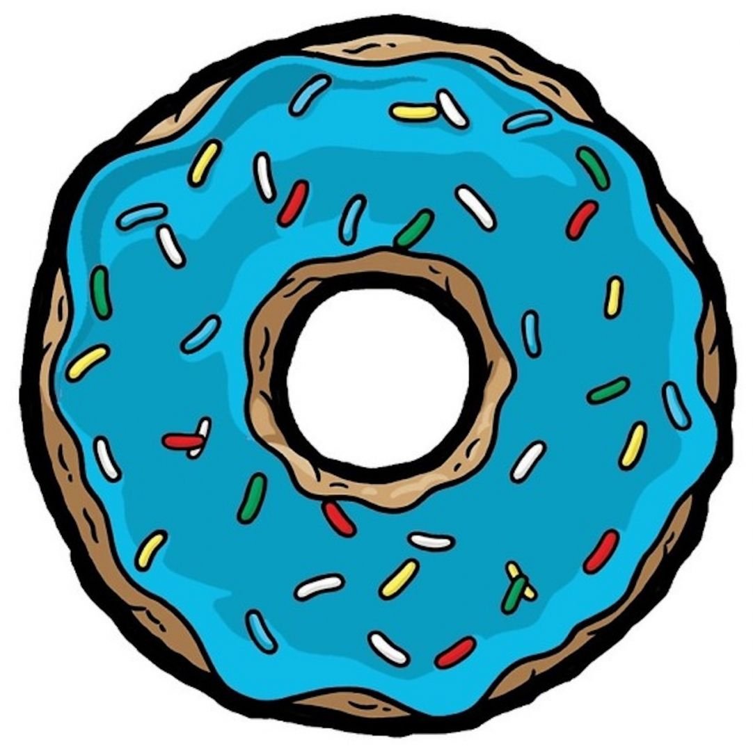 Пончик для срисовки