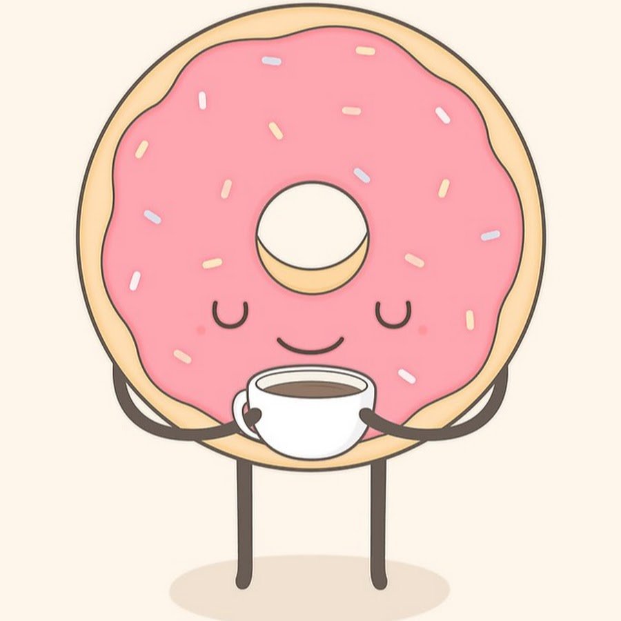 Пончик для срисовки