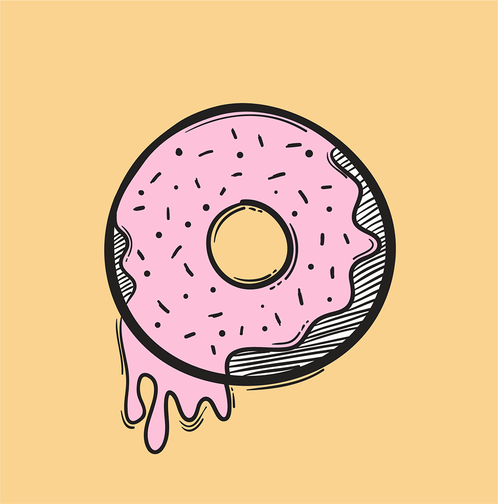 Дудл пончик