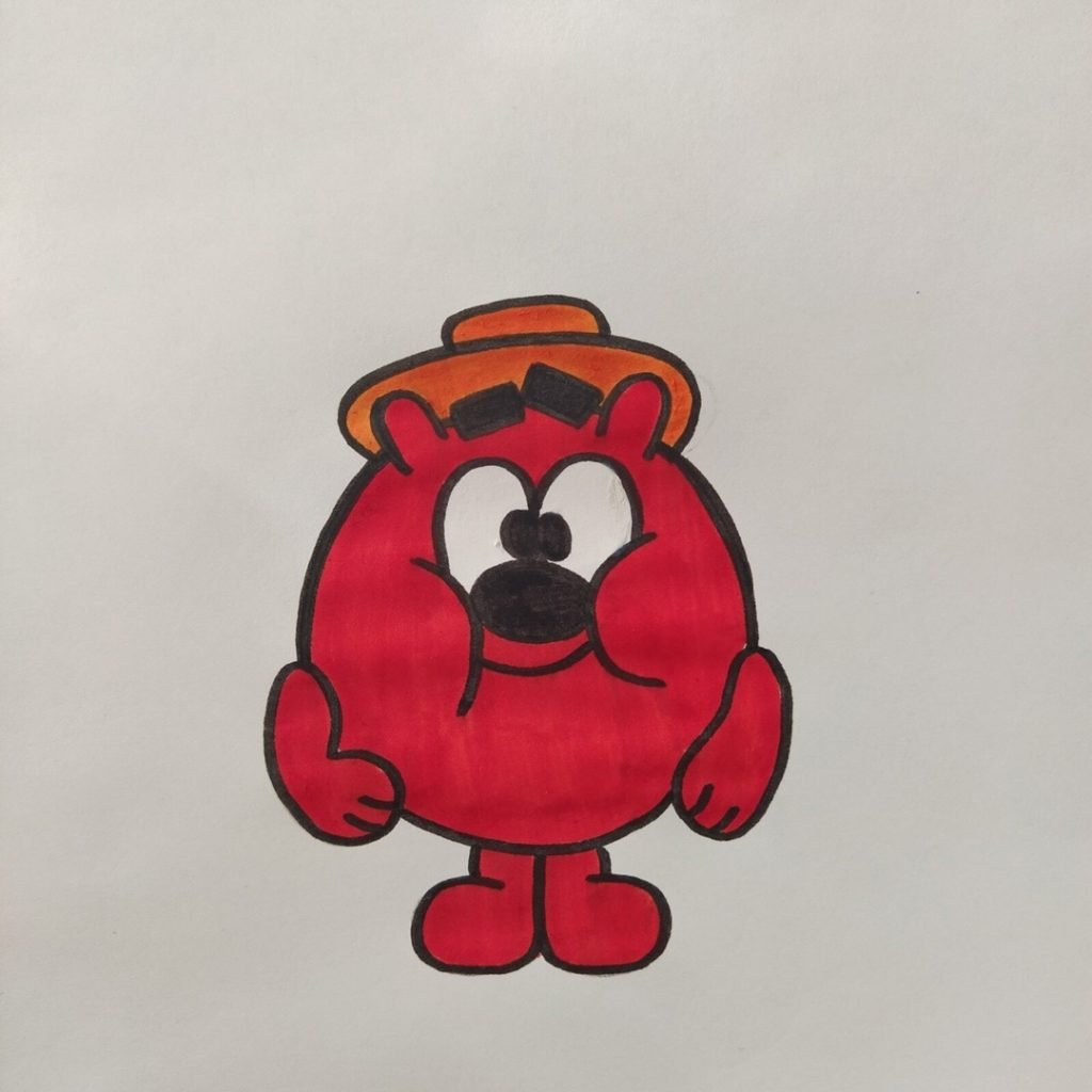 Смешарики раскраска Копатыч