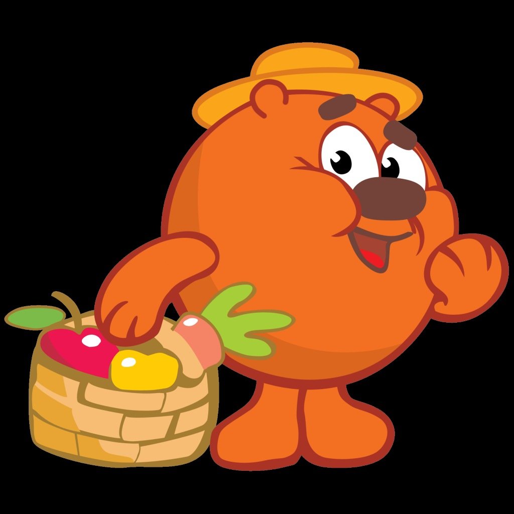 Смешарики Копатыч объелся