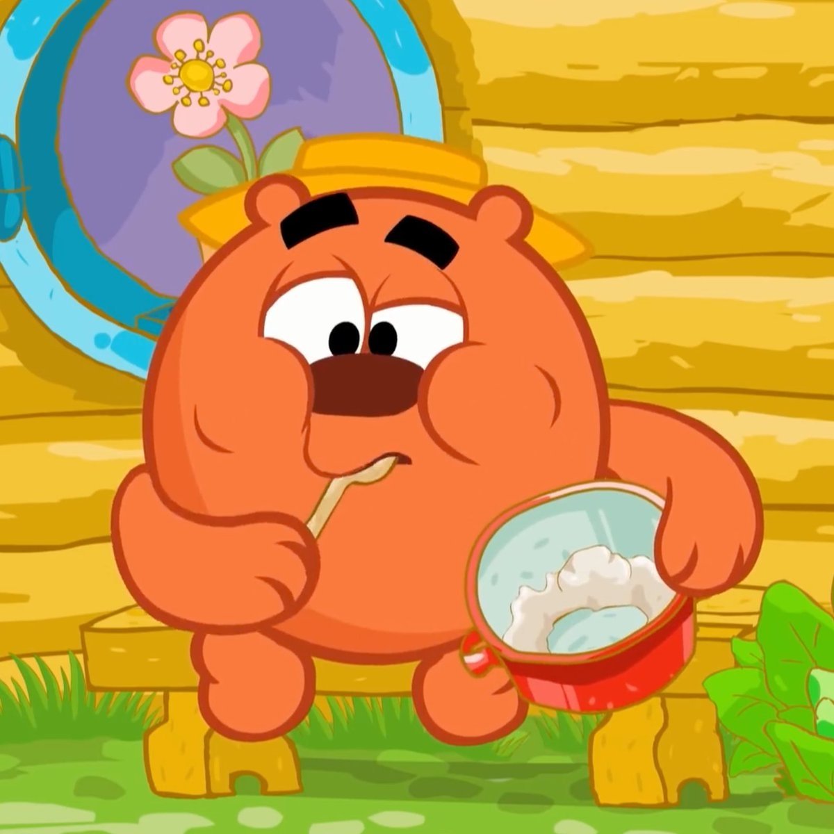 Смешарики схема рисования