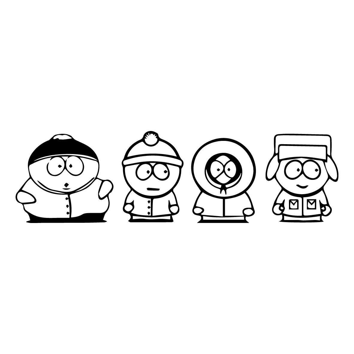 Тату лес эскиз цветной