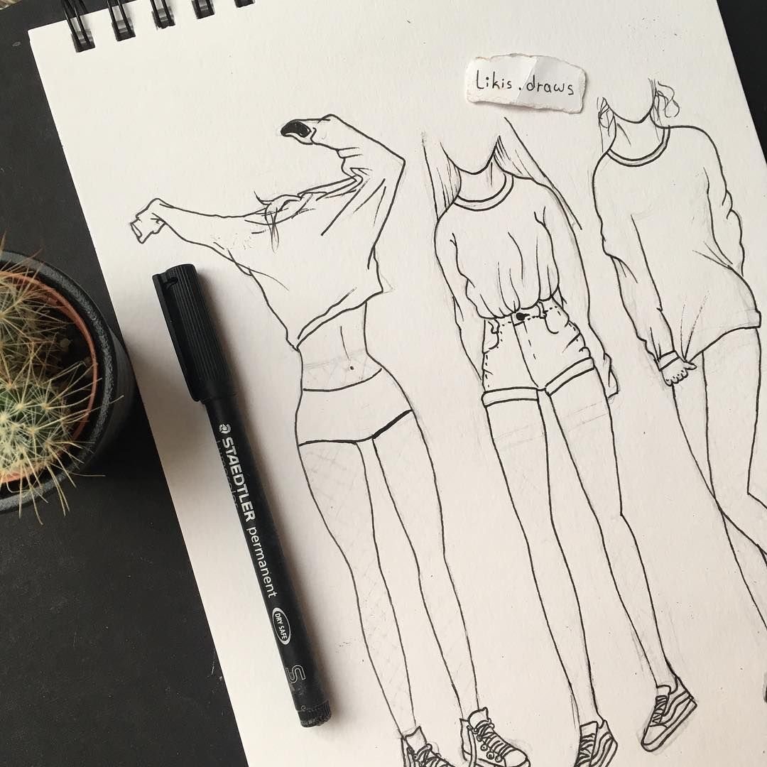 Инстаграм эскиз